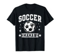 Coquette Bow Soccer Mamaw Soccer Team T-Shirt - Trendy Graphic for Adults