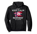 Norway Football Fan Soccer Game Player Hoodie - Trendy Graphic Men Women
