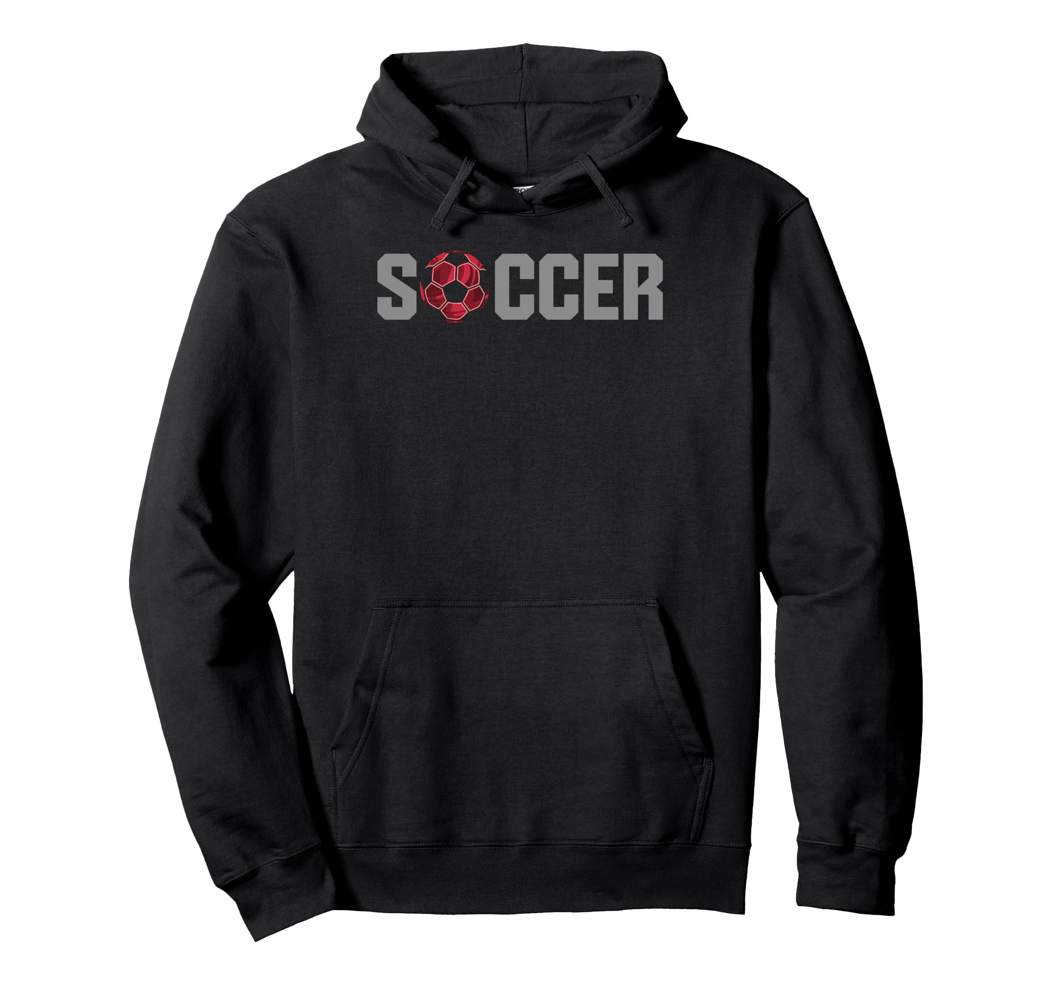 Soccer Football Ball Soccer Player Hoodie - Minimalist Print Men Women