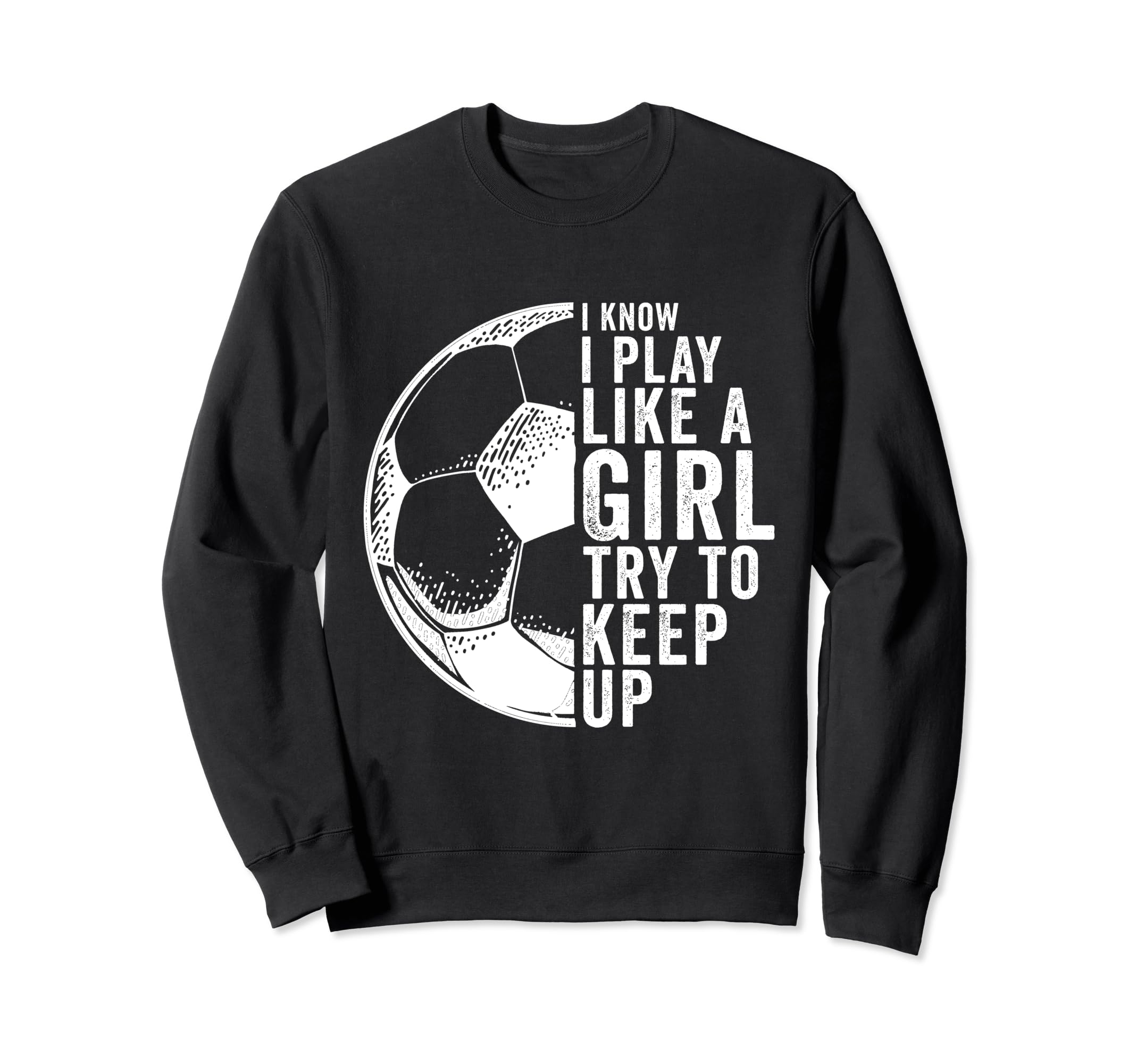 Sport Athlete Games Coach Soccer Sweatshirt - Minimalist Print for Adults