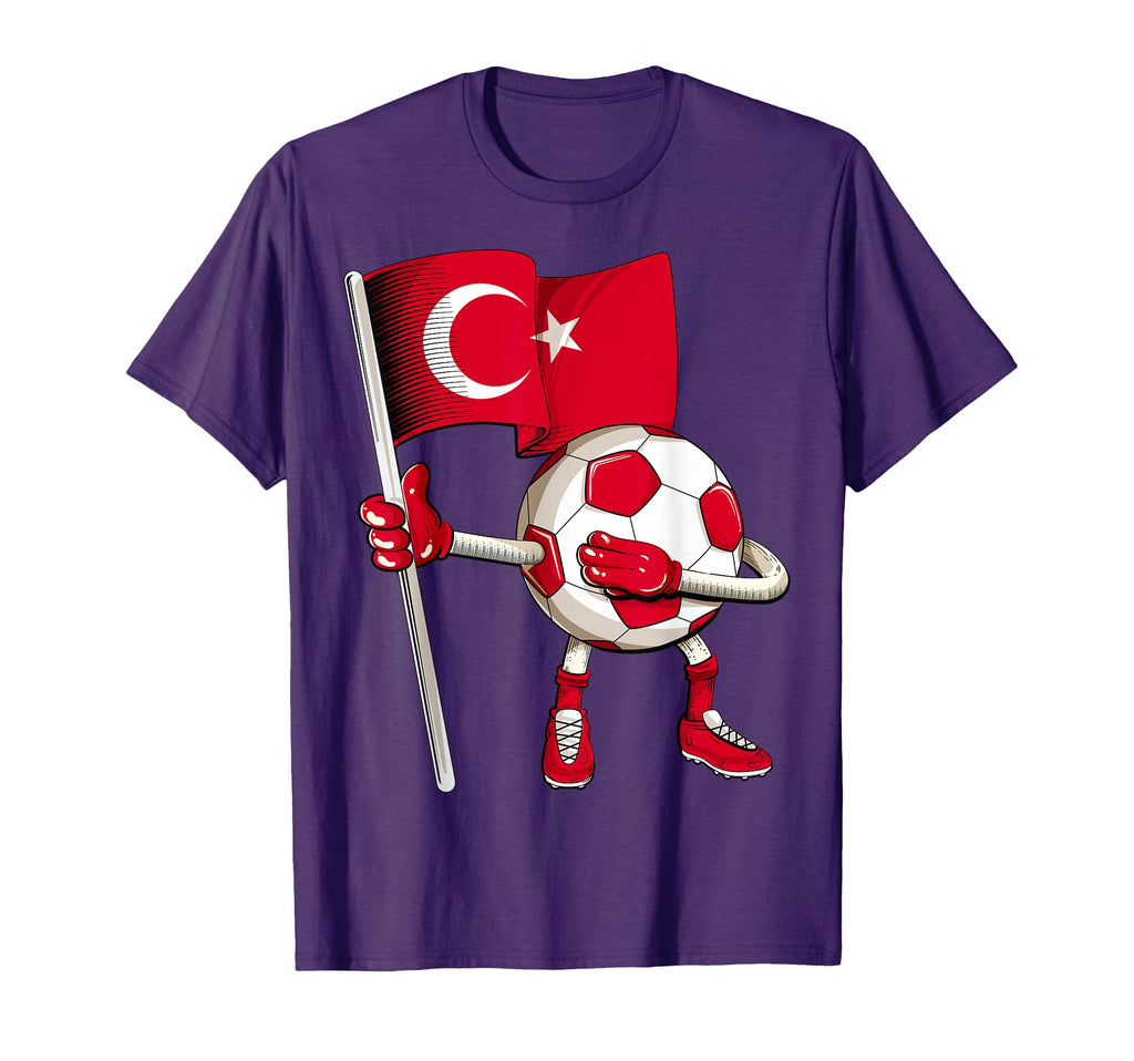 Turkey Soccer Jersey Turkish Flag T-Shirt - Custom Art Print Unisex