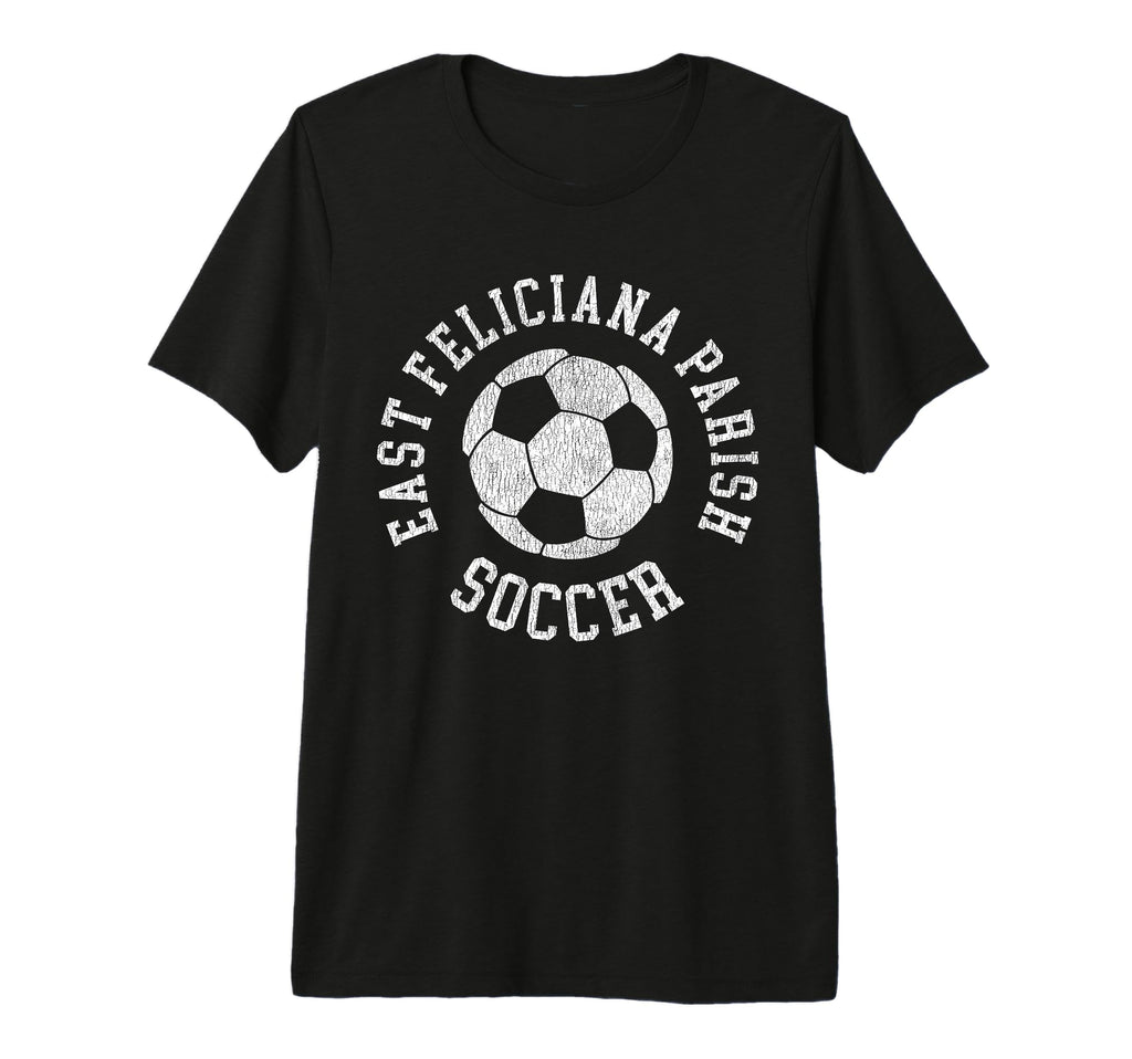 East Feliciana Parish Soccer T-Shirt - Minimalist Print for Adults