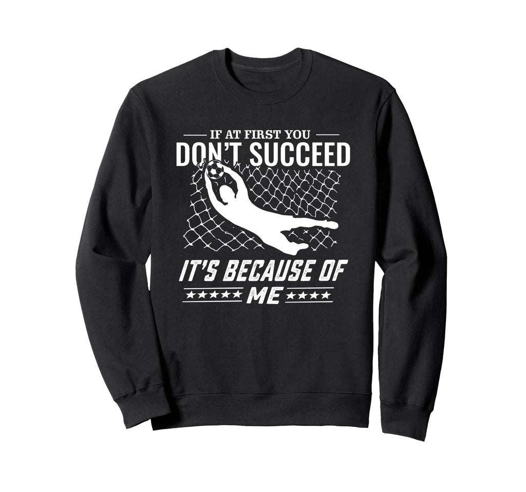 Soccer And Goal Keeper Sweatshirt - Aesthetic Graphic Unisex
