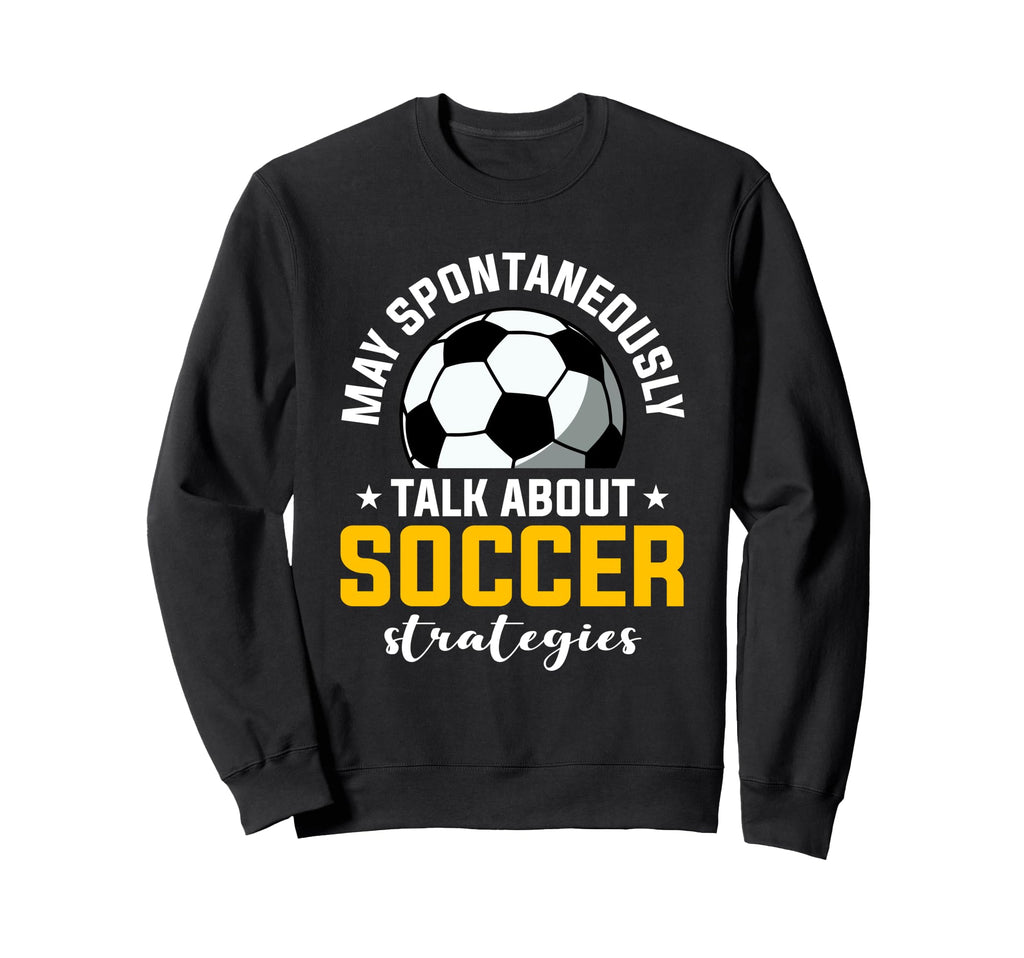 Coaching Soccer Dad Coach Soccer Coach Sweatshirt - Minimalist Print Unisex
