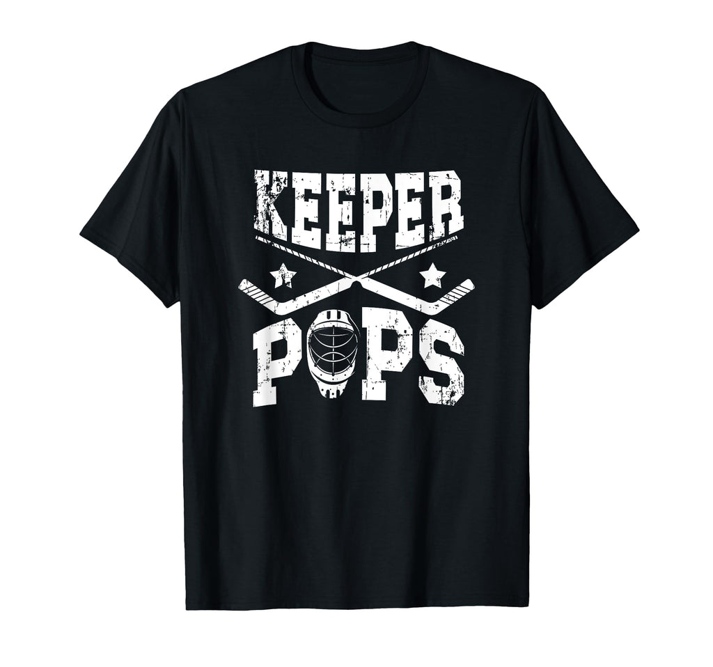 Ice Hockey Keeper Pops Ice Hockey Goalie T-Shirt - Graphic Print Men Women