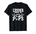 Ice Hockey Keeper Pops Ice Hockey Goalie T-Shirt - Graphic Print Men Women