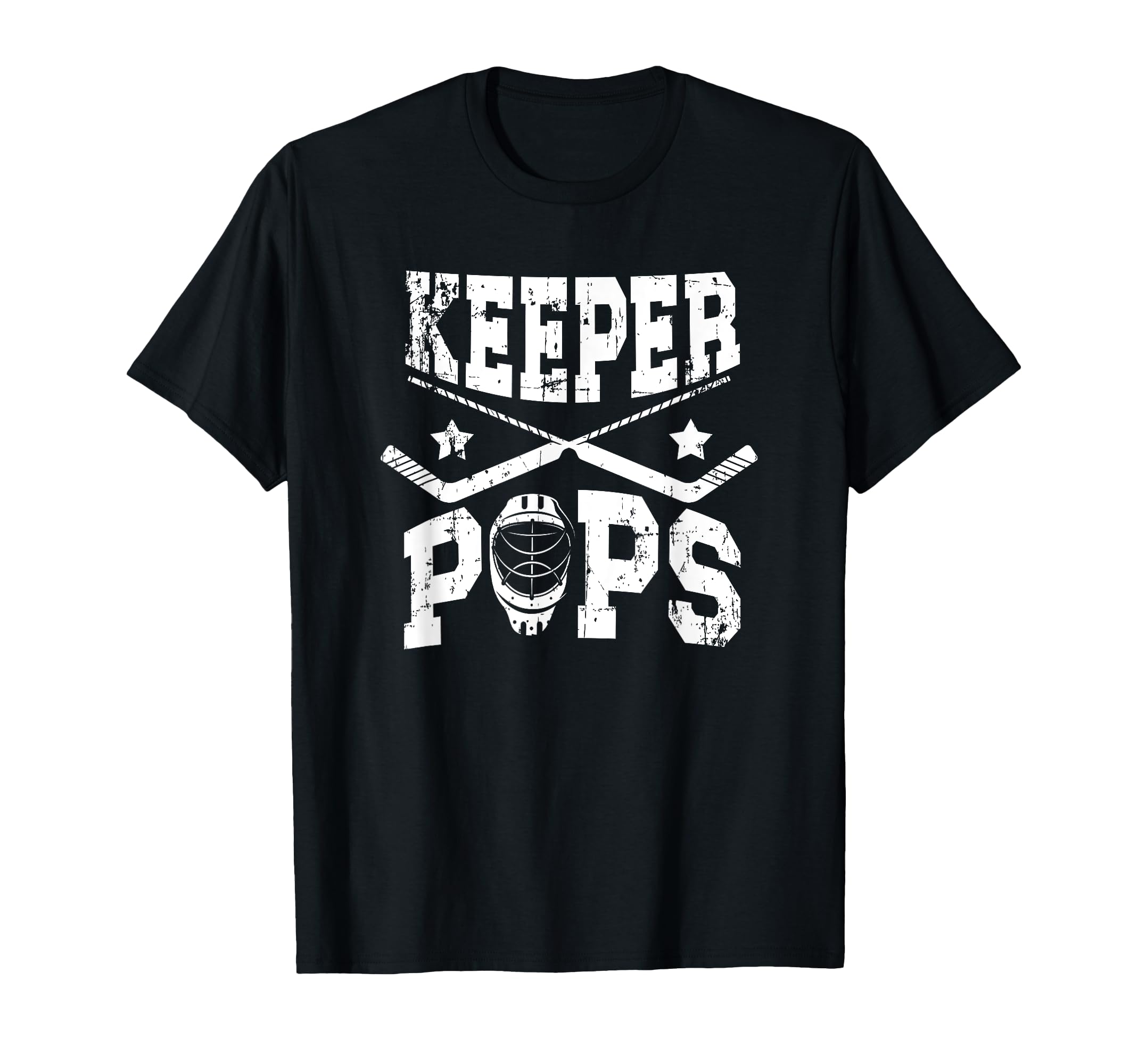 Ice Hockey Keeper Pops Ice Hockey Goalie T-Shirt - Graphic Print Men Women