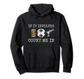 Soccer Player Football Goalie Goalkeeper Hoodie - Unique Graphic Men Women