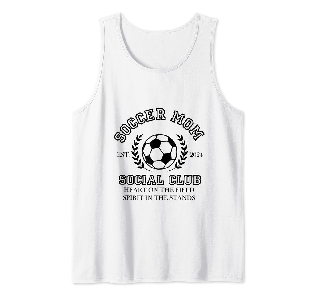 Soccer Mom Social Club T-Shirt - Graphic Print Men Women