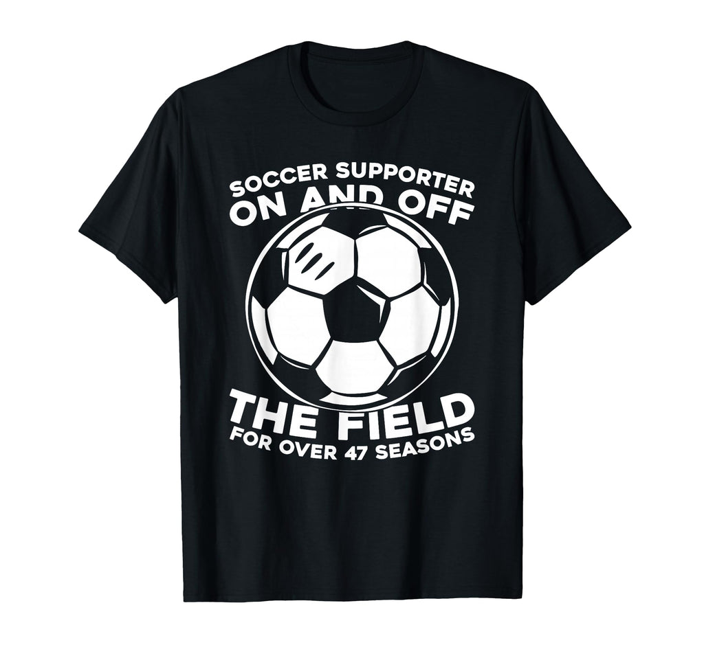 47 Years Old Team Sports Player Soccer T-Shirt - Trendy Graphic Unisex