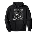 Rottweiler Ride Motorbike Love Footbal Hoodie - Novelty Apparel Unisex