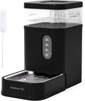 Gardner Pet Automatic Dog Water Dispenser Gravity Waterer with Stainless Steel Bowl Water Dispenser 8.5L Large Capacity Water Feeder for Dogs Cats Pets, BPA-Free Noise-Free (Black, 8.5L)