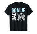 Ice Hockey Goalie Dad Ice Hockey T-Shirt - Fun Novelty Design Unisex