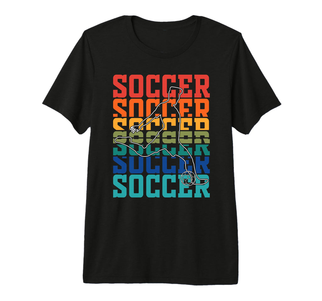 Soccer Soccer Players Gift Tri T-Shirt - Casual Everyday Wear Men Women