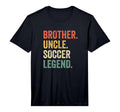 Mens Brother Uncle Soccer Legend Player T-Shirt - Graphic Print Men Women