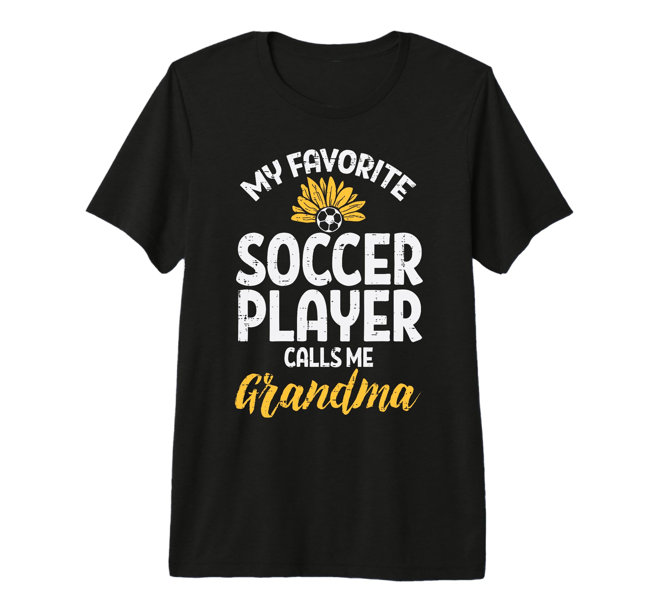 My Favorite Soccer Player Grandma Football T-Shirt - Unique Graphic Unisex