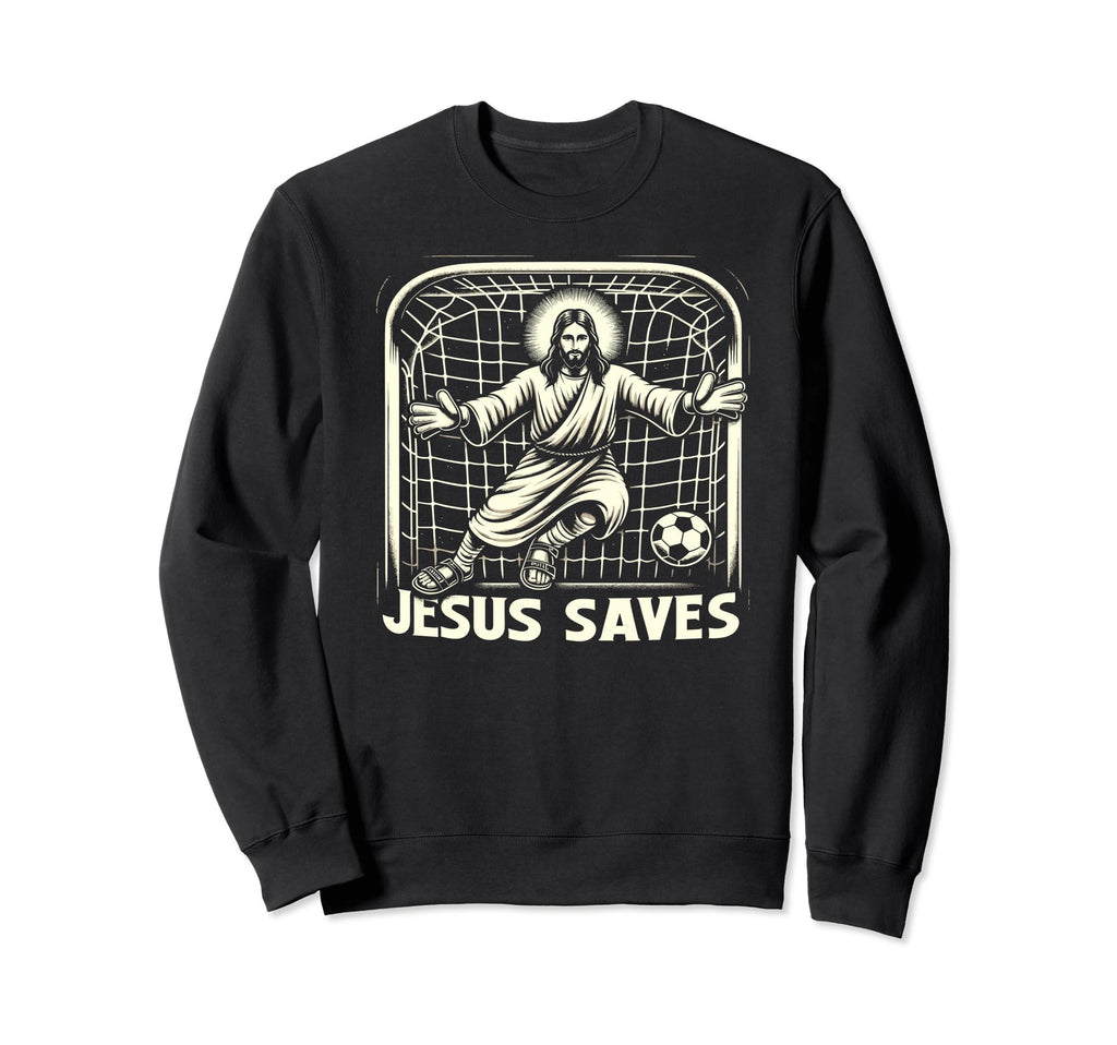 C J S Religious Christian Soccer Player T-Shirt - Custom Art Print Unisex