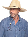 Coolibar UPF 50+ Men's Beach Comber Sun Hat - Sun Protective