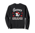 Soccer Grams Leopard Grandma Grams Sweatshirt - Novelty Apparel Men Women