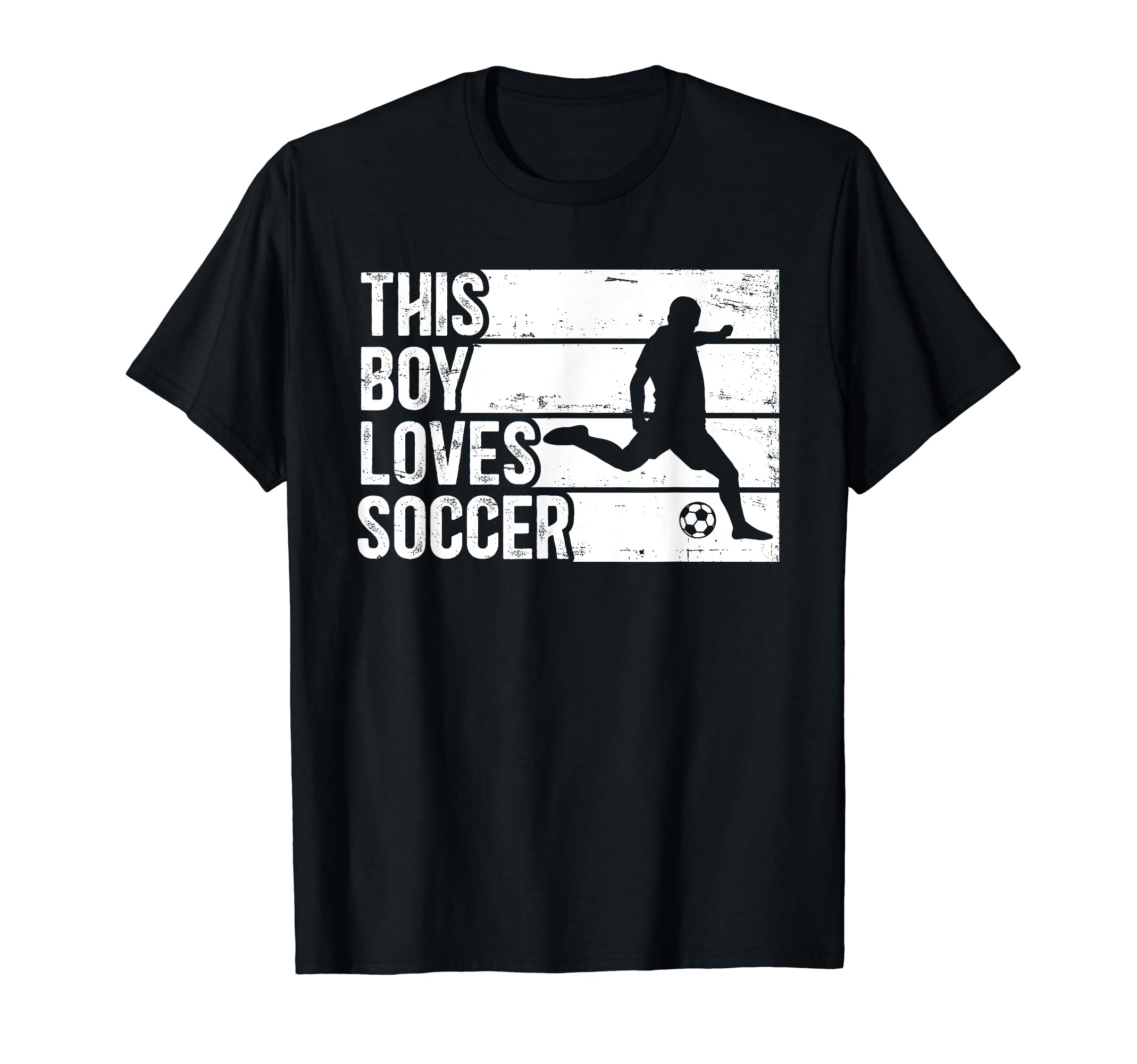 Funny Loves Soccer Sport T-Shirt - Trendy Graphic Men Women