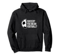 America Uk Soccer Football Goal Hoodie - Casual Everyday Wear Unisex