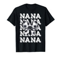 Coquette Soccer Nana Matching Family Bow T-Shirt - Graphic Print for Adults