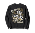 Soccer Halloween Spooky Goalkeeper Sweatshirt - Graphic Print Men Women
