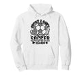 Sorry I Cant Its Soccer Season Hoodie - Minimalist Print for Adults