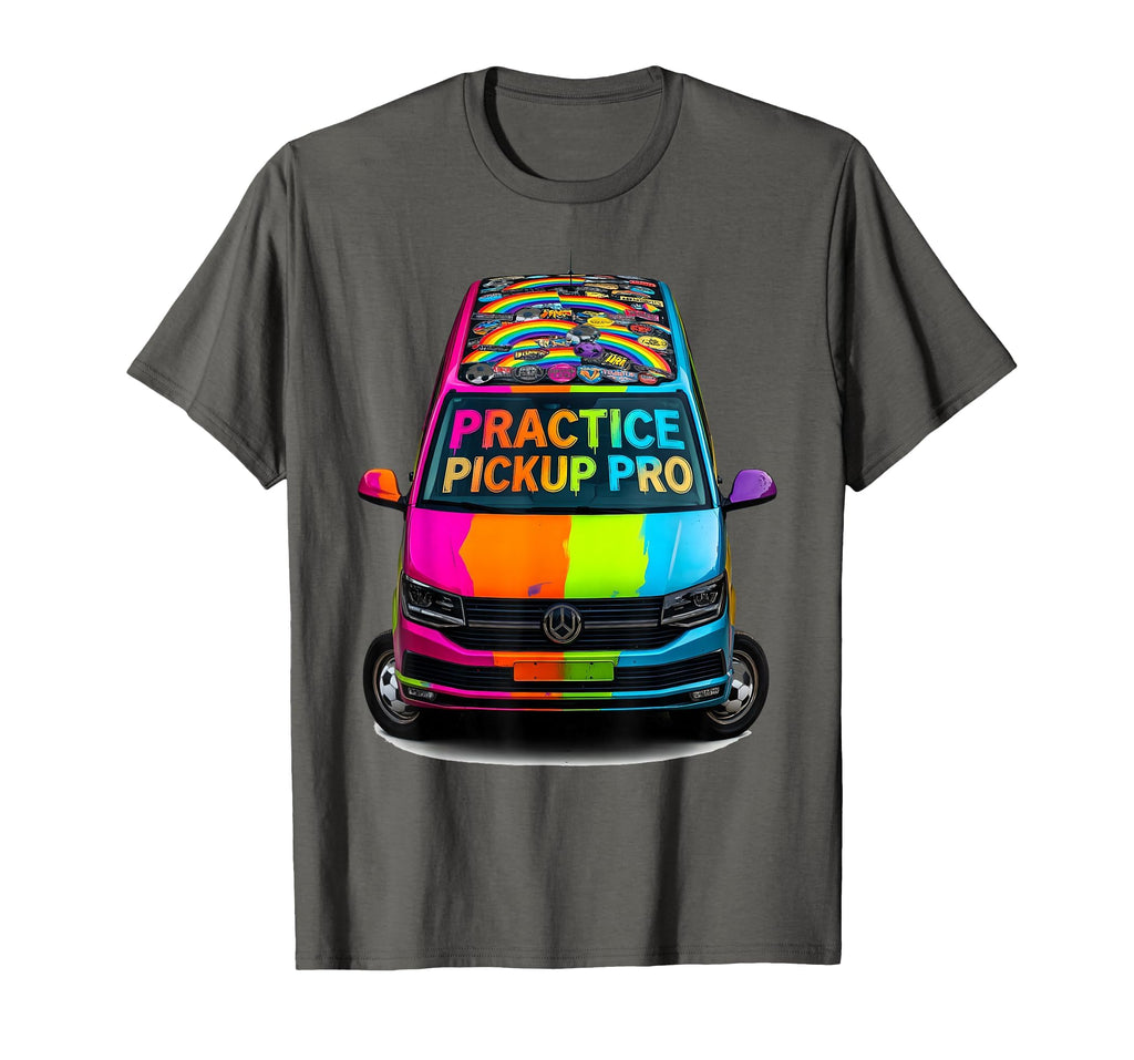 Practice Pickup Pro Soccer Mom T-Shirt - Unique Graphic Men Women