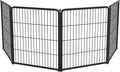 FXW Homeplus Unleashed Indoor Dog Playpen - Stress-Free and Safe Play, Heavy Duty 32 Inch 4 Wire Panels Dog Pen for Small and Medium Dogs, Black│Patented