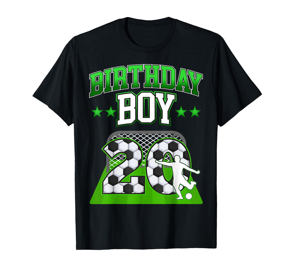 Soccer Themed Birthday Outfit 20 Year Old T-Shirt - Custom Art Print Unisex