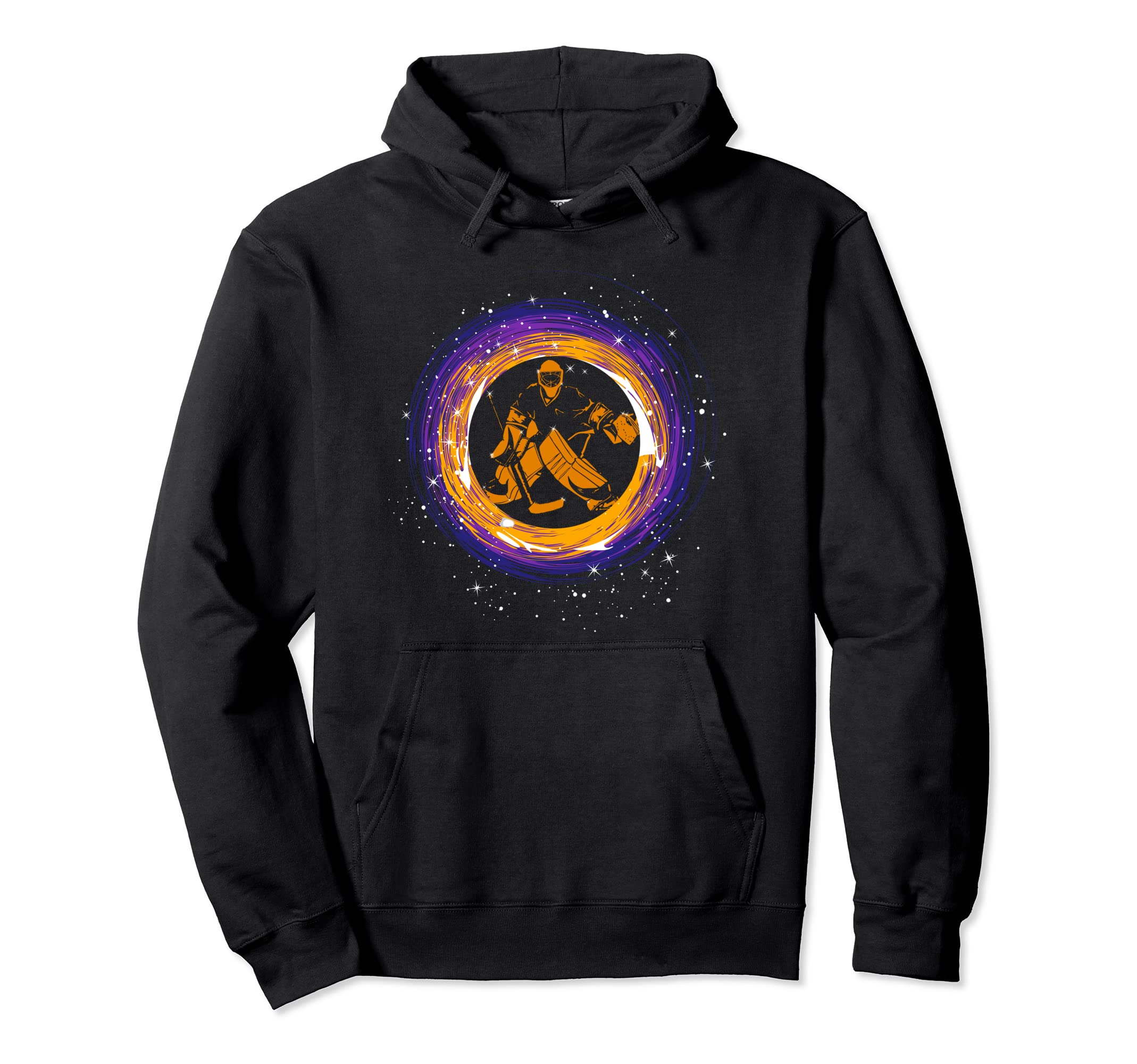 Ice Hockey Goalie Co Hoodie - Custom Art Print Unisex