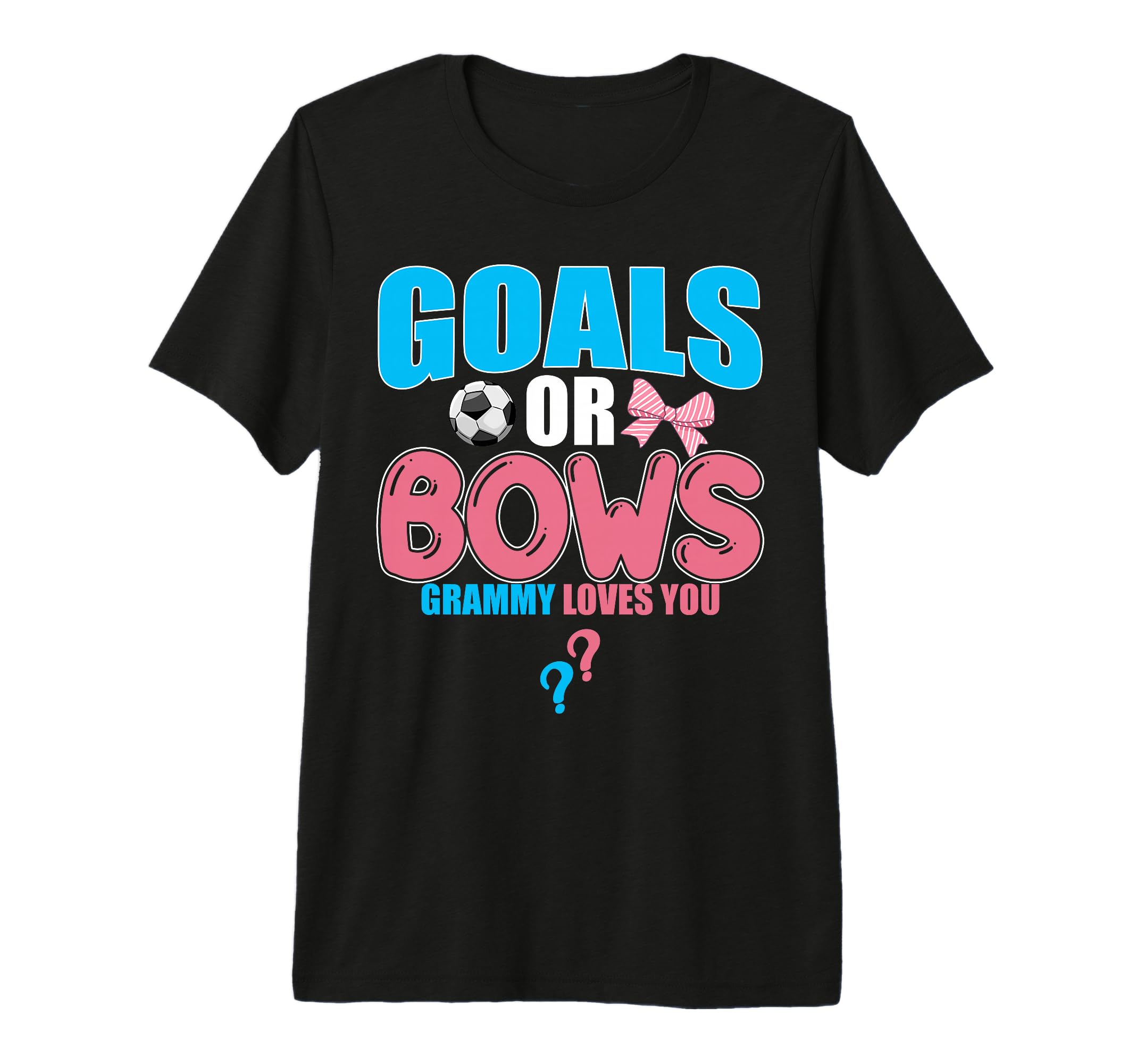 Goals Or Bows Grammy Loves You 2026 T-Shirt - Graphic Print for Adults