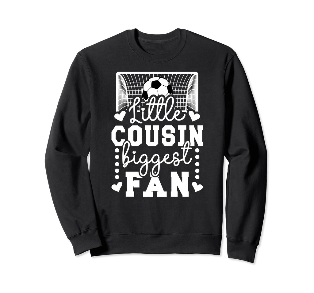 Little Cousin Soccer Goalie Cousin Sweatshirt - Novelty Apparel Unisex