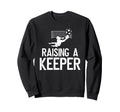 Raising Soccer Keeper Dad Soccer Sweatshirt - Custom Art Print for Adults