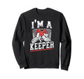 Ice Hockey Goalie Goalkeeper Sweatshirt - Trendy Graphic Unisex