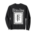 Fit King Sweatshirt - Aesthetic Graphic for Adults