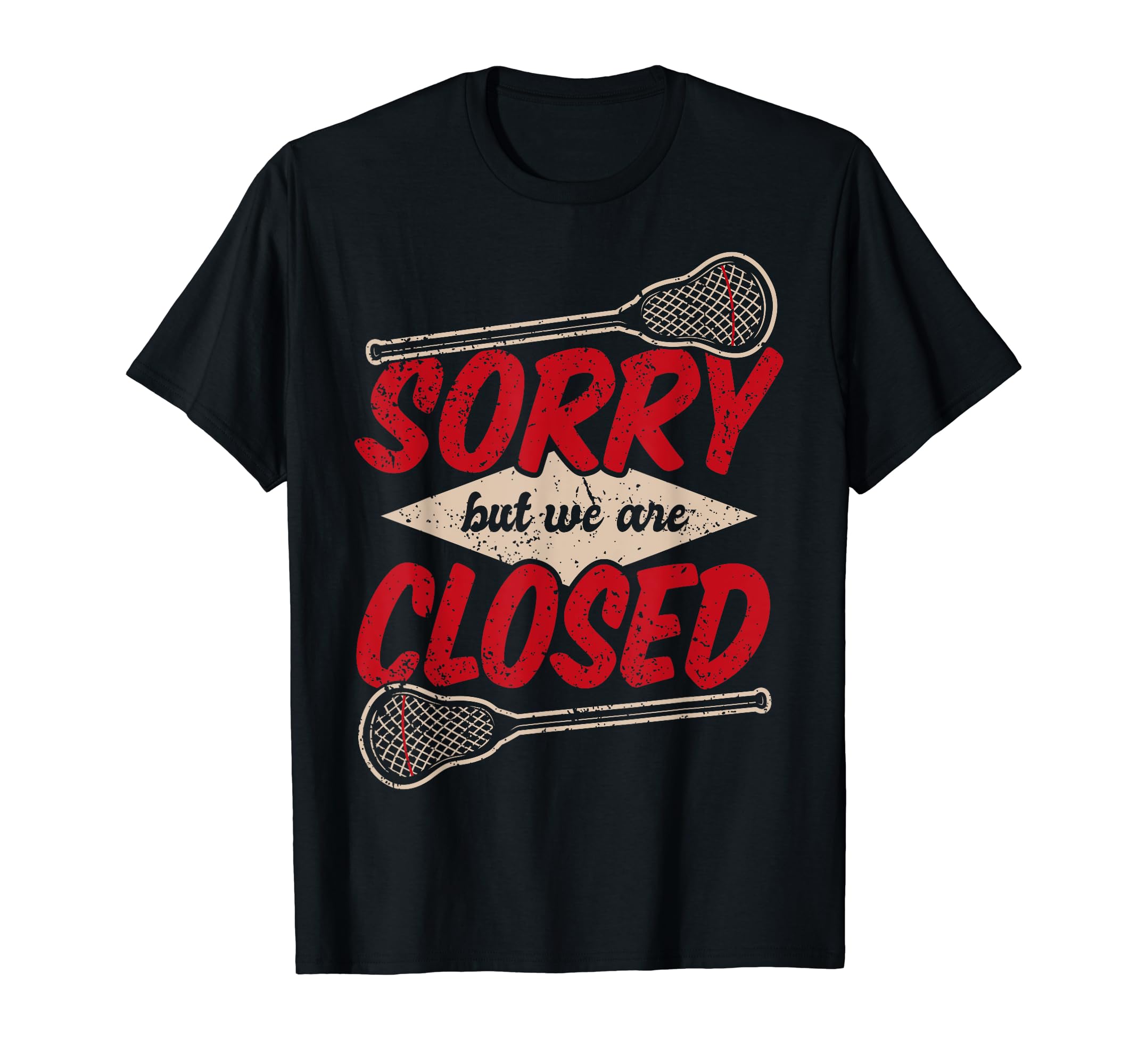 Funny Goalkeeper Lacrosse Goalie T-Shirt - Novelty Apparel for Adults