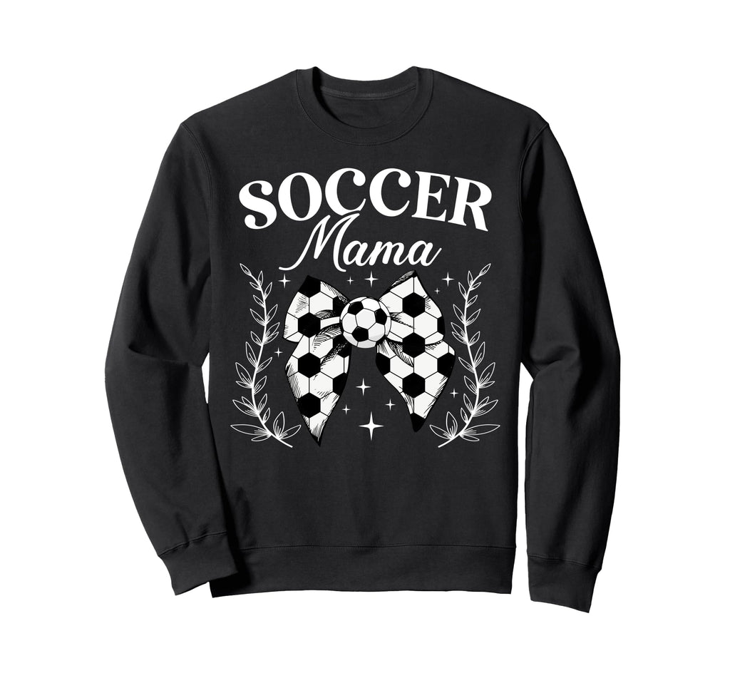 Soccer Mama Coquette Soccer Mom Sweatshirt - Aesthetic Graphic Unisex