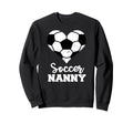 Soccer Nanny Funny Soccer Player Nanny Sweatshirt - Unique Graphic Unisex