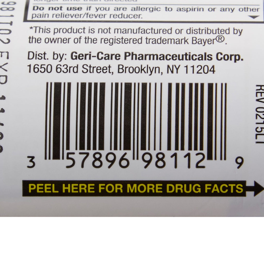 Health Star® Low-Dose Aspirin 981-12-HST