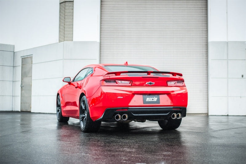 Borla 16-17 Camaro SS 6.2L Dual Tip Dual Split Rear Exit Dual Mode Catback Exhaust (NPP) 140687