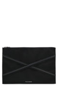 ALEXANDER MCQUEEN Mini Nylon Pouch Handbag