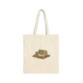 Resolution Skeptic Tote, cynical new year joke, retro computer graphic