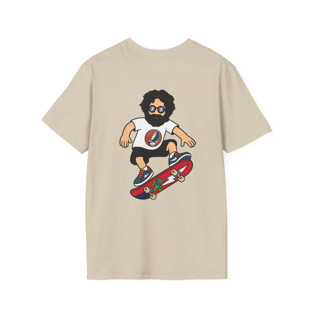 Shreddin' Jerry - Life is dead.® Two-Sided Print Grateful Dead T-Shirt