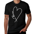 Barre Shirts - I Heart Barre - Workout Lovers Tee  Stretchy T-Shirt