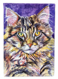 Maine Coon Sassy Garden Flag Mailbox Decorative Yard Banner Outside Patio Artwork for Flower Beds, Garden Size, Multicolor