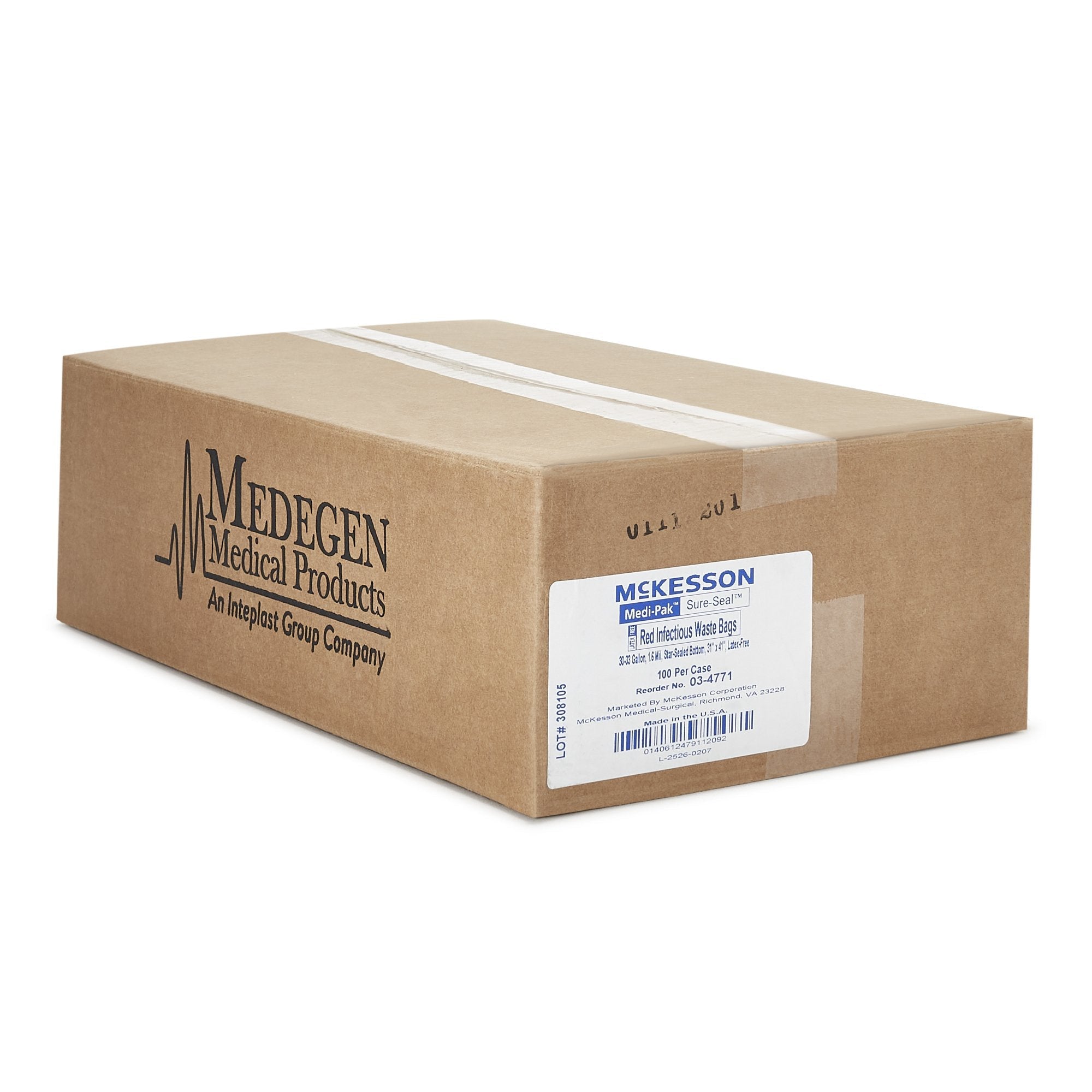 Medi-Pak™ SURE-SEAL™ Infectious Waste Bag 03-4771