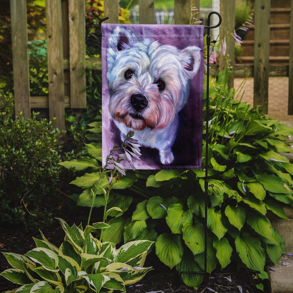 Whatsup Westie Garden Flag Mailbox Decorative Yard Banner Outside Patio Artwork for Flower Beds, Garden Size, Multicolor