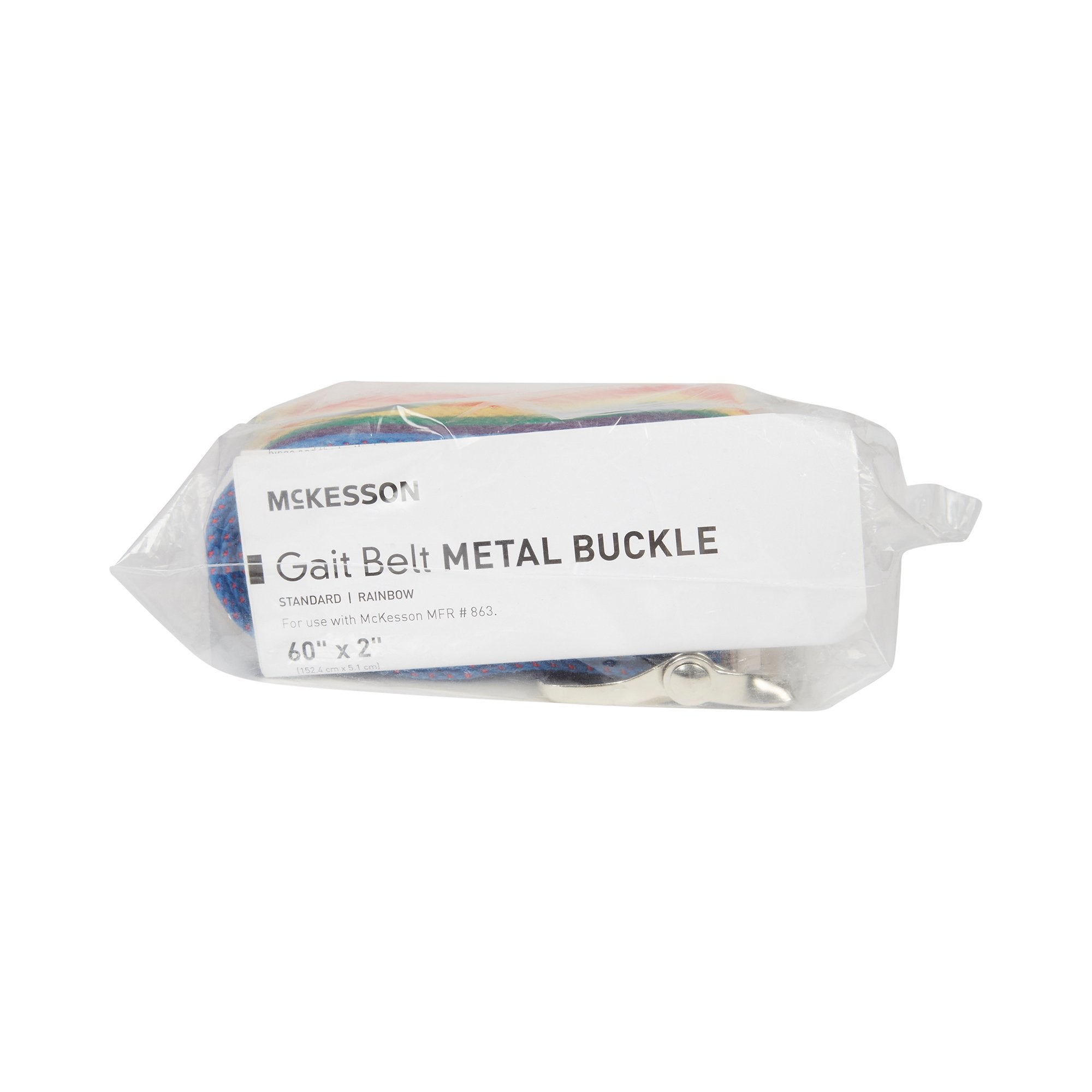 McKesson Rainbow Design Gait Belt, 60 Inch 863